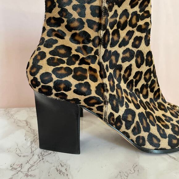 Leopard Tamara Melon Booties 41 - Picture 5 of 13